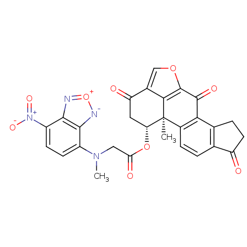 Chemical structure of BindingDB Monomer ID 50182215