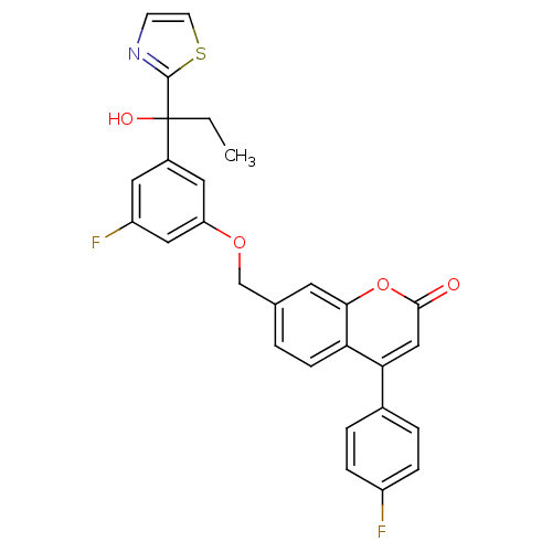 Chemical structure of BindingDB Monomer ID 50182305