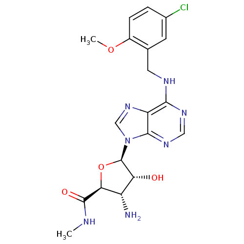 Chemical structure of BindingDB Monomer ID 50182323