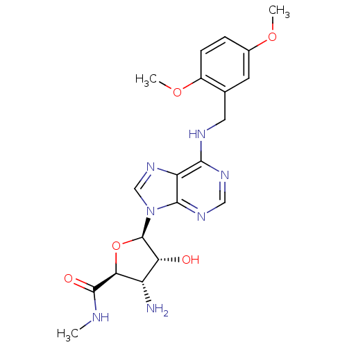 Chemical structure of BindingDB Monomer ID 50182327