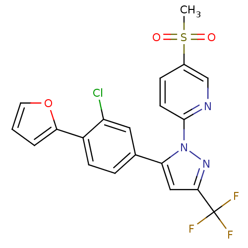 Chemical structure of BindingDB Monomer ID 50182347