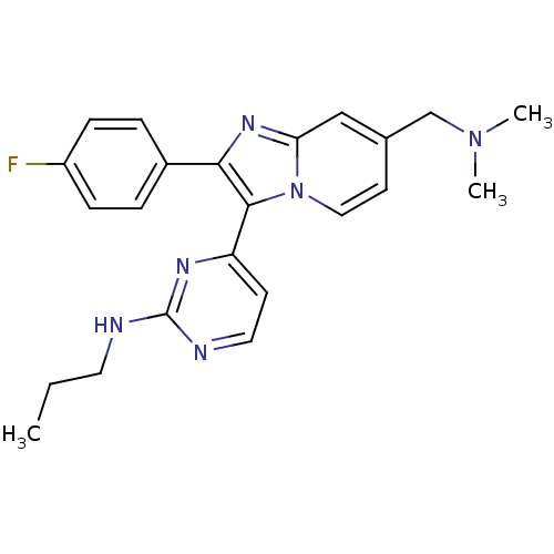 Chemical structure of BindingDB Monomer ID 50182355