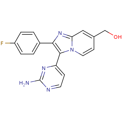 Chemical structure of BindingDB Monomer ID 50182366