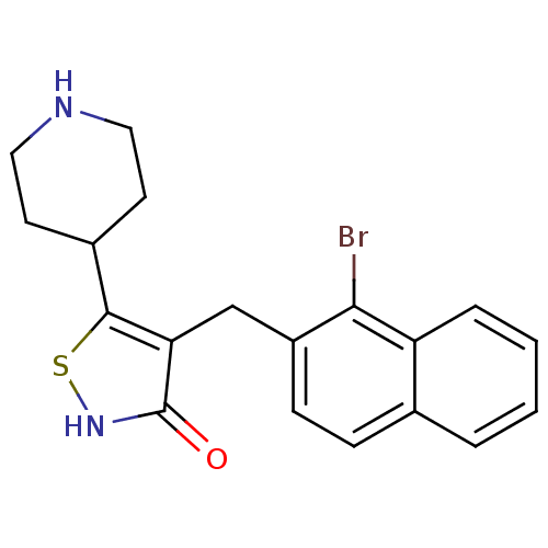 Chemical structure of BindingDB Monomer ID 50182520