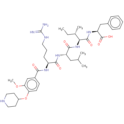 Chemical structure of BindingDB Monomer ID 50182649