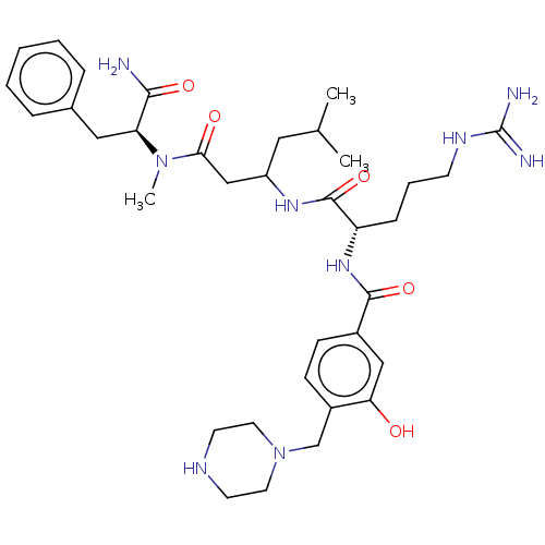 Chemical structure of BindingDB Monomer ID 50182653