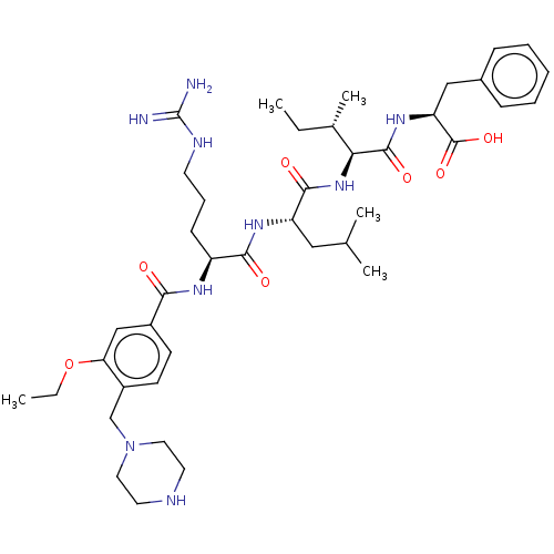 Chemical structure of BindingDB Monomer ID 50182654