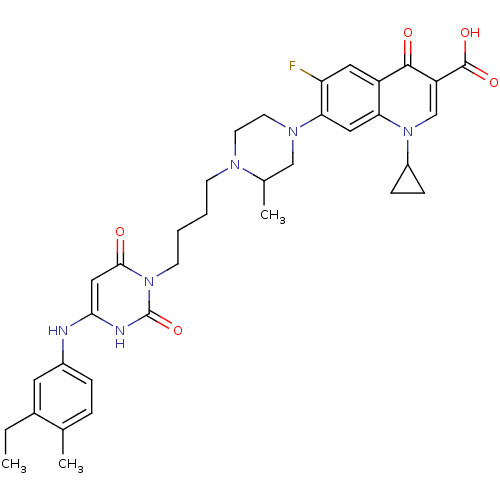 Chemical structure of BindingDB Monomer ID 50182656