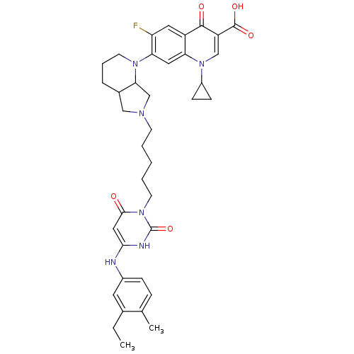 Chemical structure of BindingDB Monomer ID 50182658