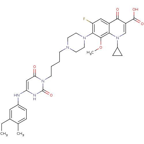 Chemical structure of BindingDB Monomer ID 50182663