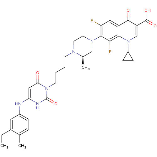 Chemical structure of BindingDB Monomer ID 50182665