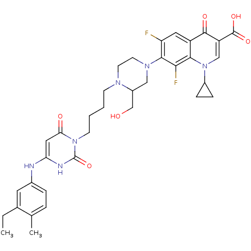 Chemical structure of BindingDB Monomer ID 50182667