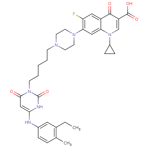 Chemical structure of BindingDB Monomer ID 50182671