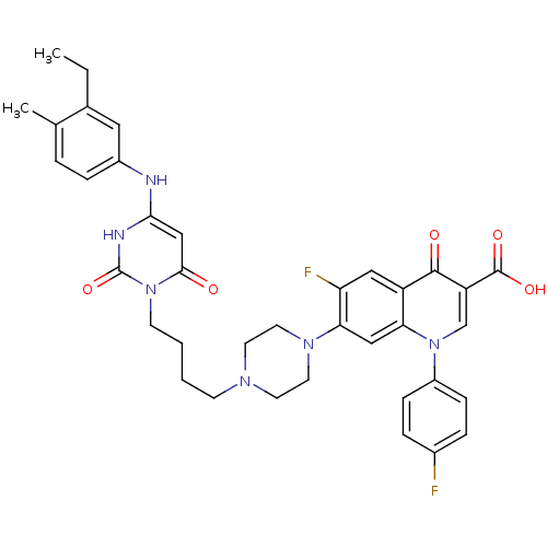 Chemical structure of BindingDB Monomer ID 50182673