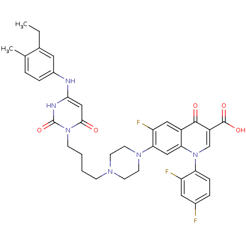 Chemical structure of BindingDB Monomer ID 50182676