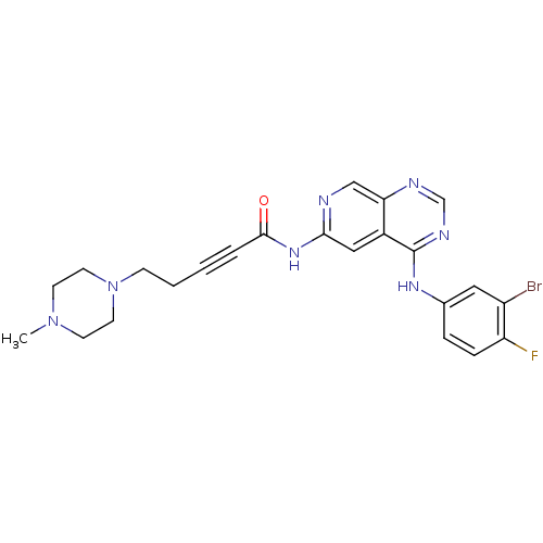Chemical structure of BindingDB Monomer ID 50182684
