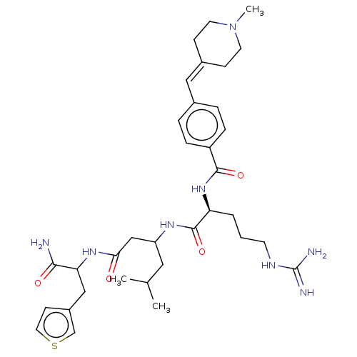Chemical structure of BindingDB Monomer ID 50182704