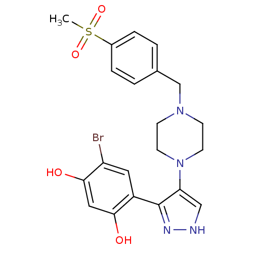 Chemical structure of BindingDB Monomer ID 50182707