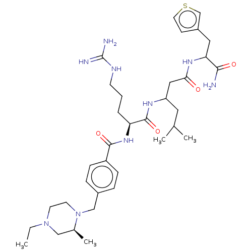 Chemical structure of BindingDB Monomer ID 50182722