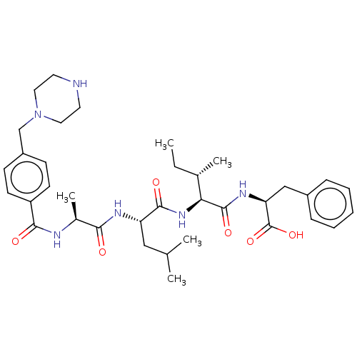 Chemical structure of BindingDB Monomer ID 50182732
