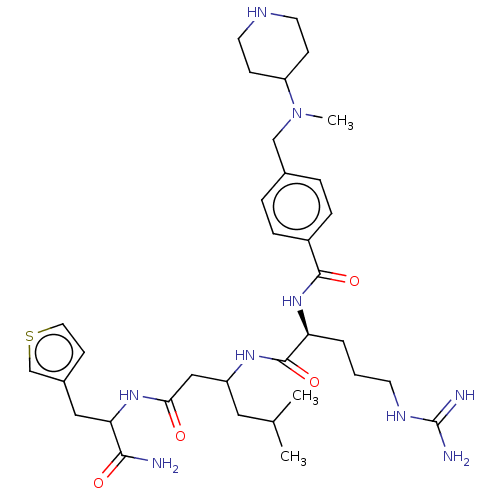 Chemical structure of BindingDB Monomer ID 50182736