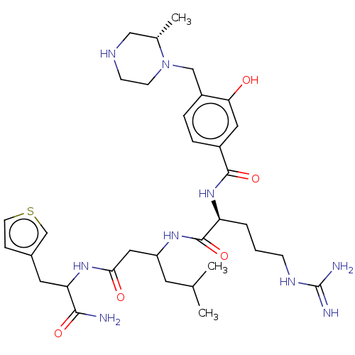 Chemical structure of BindingDB Monomer ID 50182737