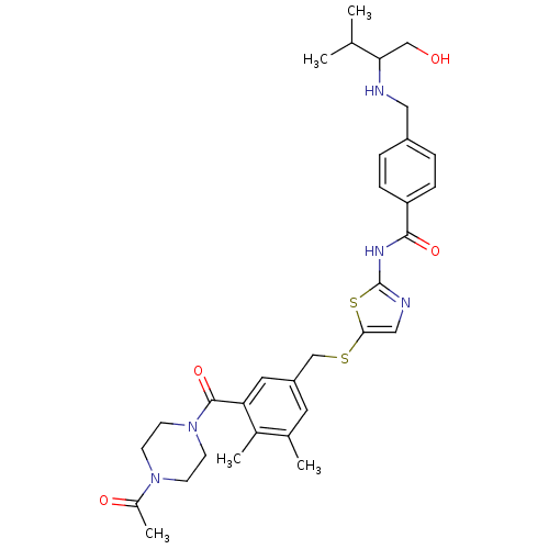 Chemical structure of BindingDB Monomer ID 50182825