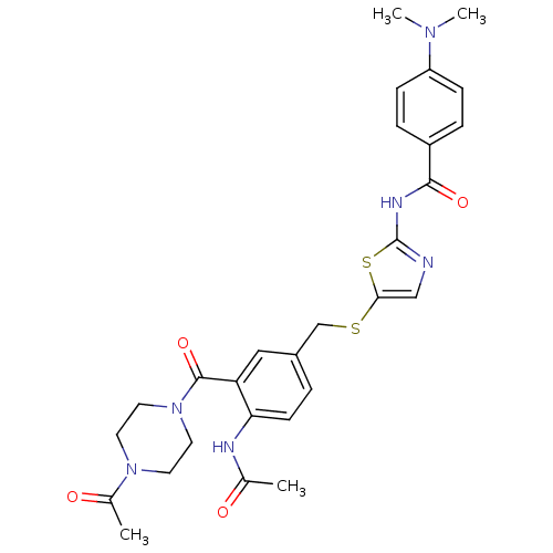 Chemical structure of BindingDB Monomer ID 50182829