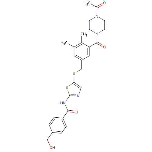Chemical structure of BindingDB Monomer ID 50182849