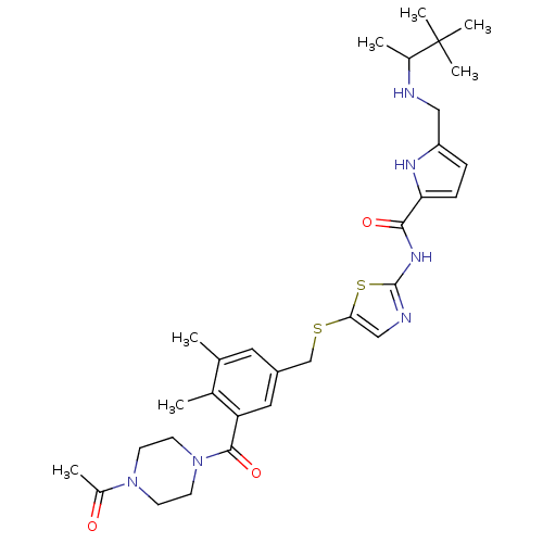 Chemical structure of BindingDB Monomer ID 50182855