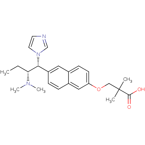 Chemical structure of BindingDB Monomer ID 50183224