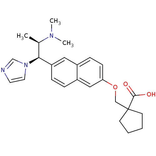 Chemical structure of BindingDB Monomer ID 50183228