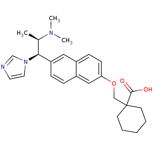 Chemical structure of BindingDB Monomer ID 50183230