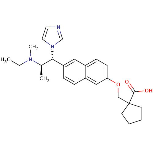 Chemical structure of BindingDB Monomer ID 50183231