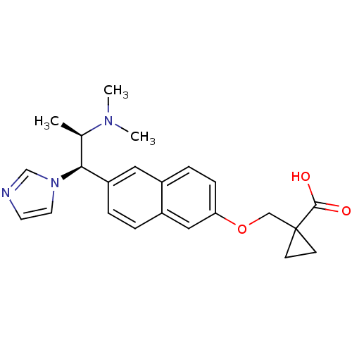 Chemical structure of BindingDB Monomer ID 50183233