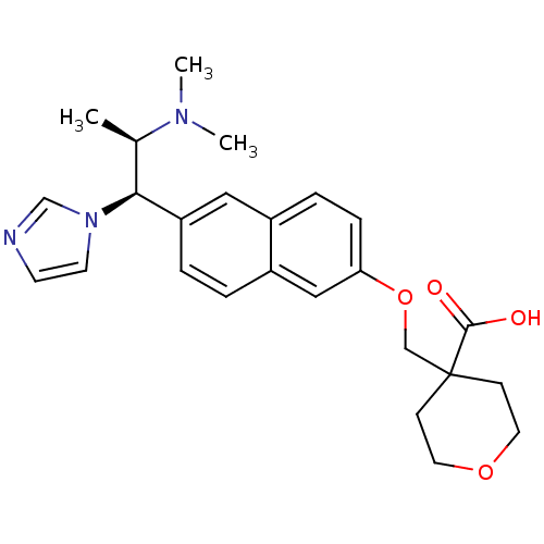 Chemical structure of BindingDB Monomer ID 50183235