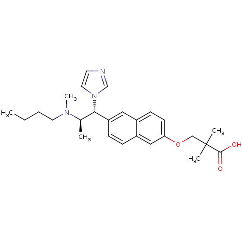 Chemical structure of BindingDB Monomer ID 50183238