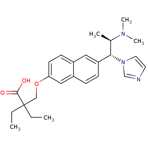 Chemical structure of BindingDB Monomer ID 50183239