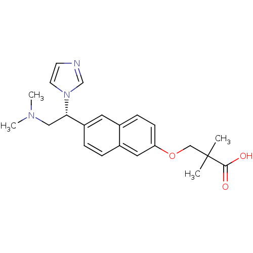 Chemical structure of BindingDB Monomer ID 50183240