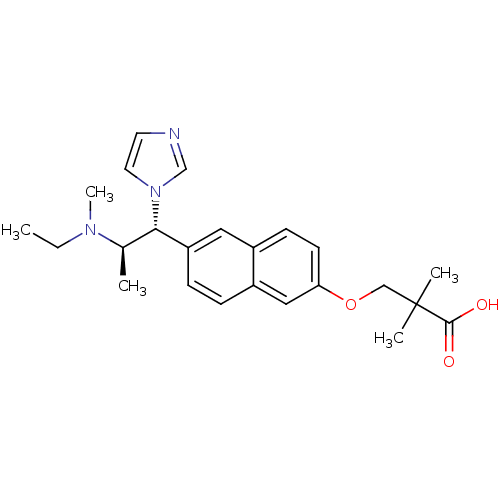 Chemical structure of BindingDB Monomer ID 50183241