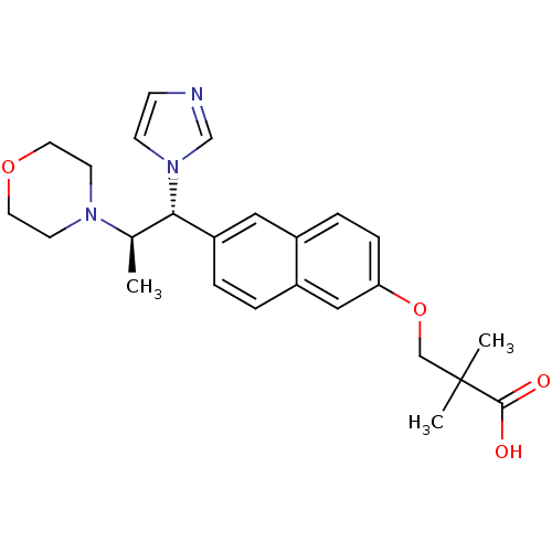 Chemical structure of BindingDB Monomer ID 50183242