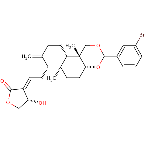 Chemical structure of BindingDB Monomer ID 50183253