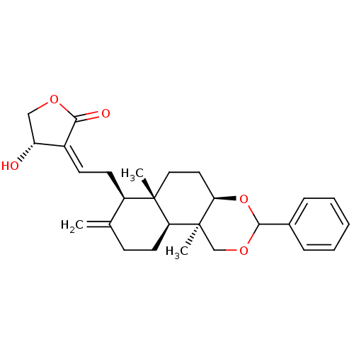 Chemical structure of BindingDB Monomer ID 50183255