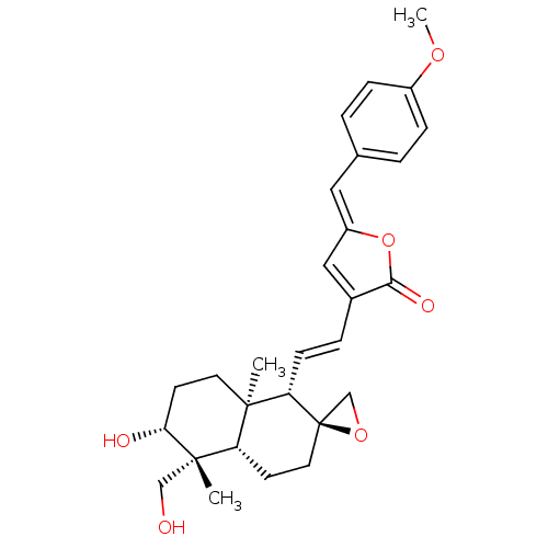 Chemical structure of BindingDB Monomer ID 50183256