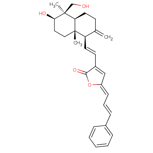 Chemical structure of BindingDB Monomer ID 50183257