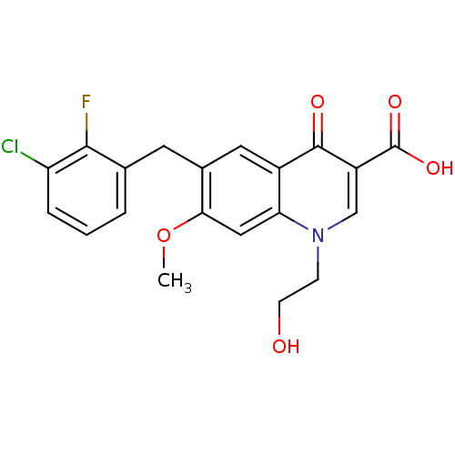 Chemical structure of BindingDB Monomer ID 50183274