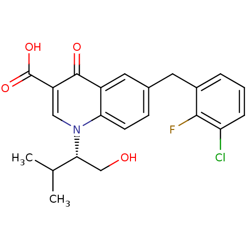 Chemical structure of BindingDB Monomer ID 50183275