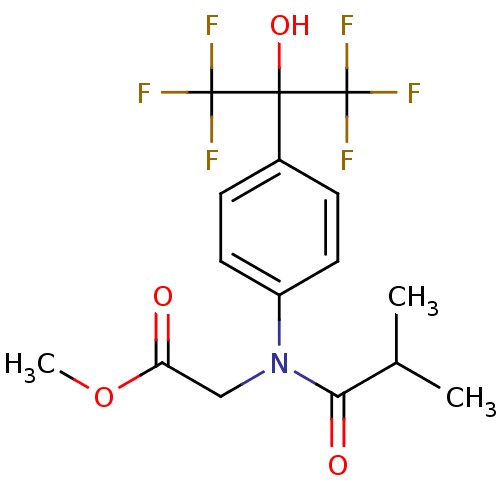 Chemical structure of BindingDB Monomer ID 50183323