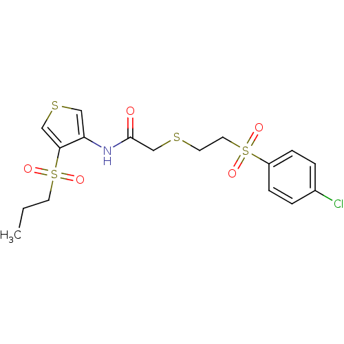 Chemical structure of BindingDB Monomer ID 50183386