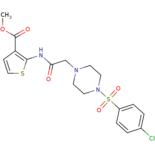 Chemical structure of BindingDB Monomer ID 50183402